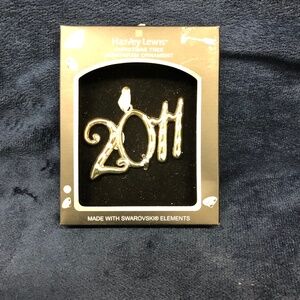 Harvey Lewis 2011 Monogram Christmas ornament